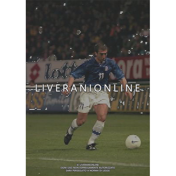 PARMA 22-04-1998 AMICHEVOLE INTERNAZIONALE ITALIA PARAGUAY NELLA FOTO ROBERTO DI MATTEO AG ALDO LIVERANI SAS