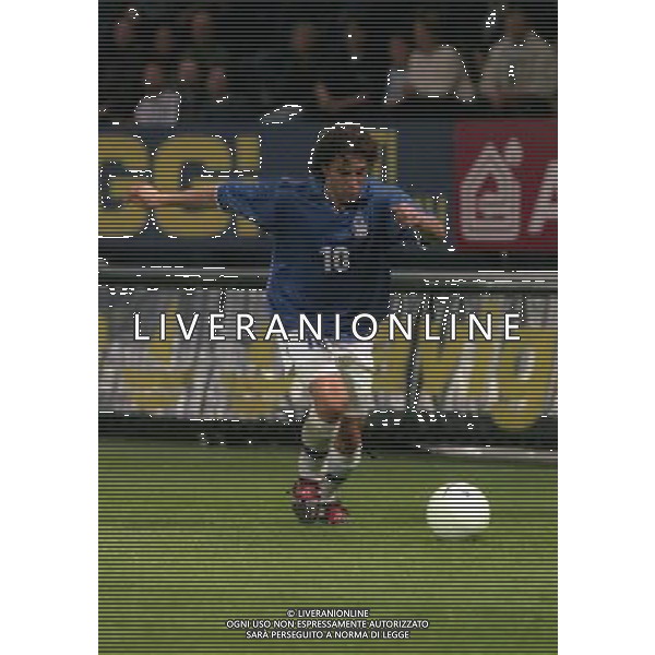 PARMA 22-04-1998 AMICHEVOLE INTERNAZIONALE ITALIA PARAGUAY NELLA FOTO ALESSANDRO DEL PIERO AG ALDO LIVERANI SAS
