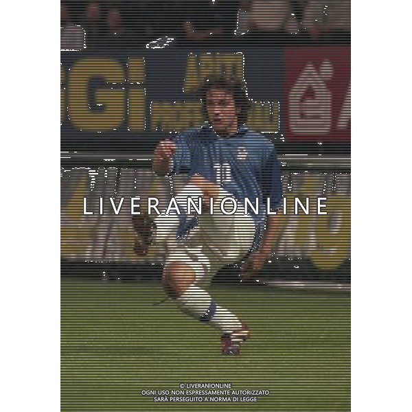 PARMA 22-04-1998 AMICHEVOLE INTERNAZIONALE ITALIA PARAGUAY NELLA FOTO ALESSANDRO DEL PIERO AG ALDO LIVERANI SAS