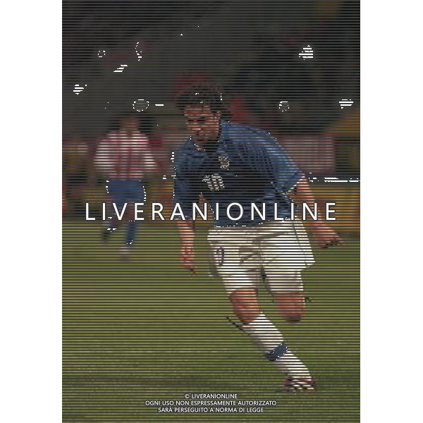 PARMA 22-04-1998 AMICHEVOLE INTERNAZIONALE ITALIA PARAGUAY NELLA FOTO ALESSANDRO DEL PIERO AG ALDO LIVERANI SAS