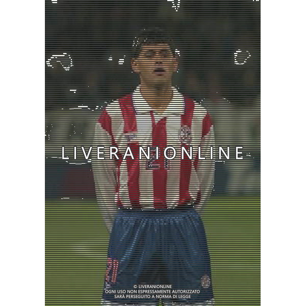 PARMA 22-04-1998 AMICHEVOLE INTERNAZIONALE ITALIA PARAGUAY NELLA FOTO ARCE AG ALDO LIVERANI SAS