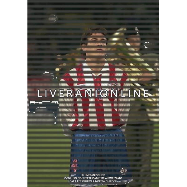 PARMA 22-04-1998 AMICHEVOLE INTERNAZIONALE ITALIA PARAGUAY NELLA FOTO GAMARRA AG ALDO LIVERANI SAS