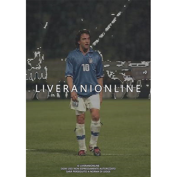 PARMA 22-04-1998 AMICHEVOLE INTERNAZIONALE ITALIA PARAGUAY NELLA FOTO ALESSANDRO DEL PIERO AG ALDO LIVERANI SAS