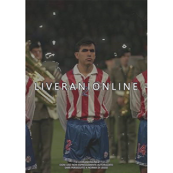 PARMA 22-04-1998 AMICHEVOLE INTERNAZIONALE ITALIA PARAGUAY NELLA FOTO SARABIA AG ALDO LIVERANI SAS