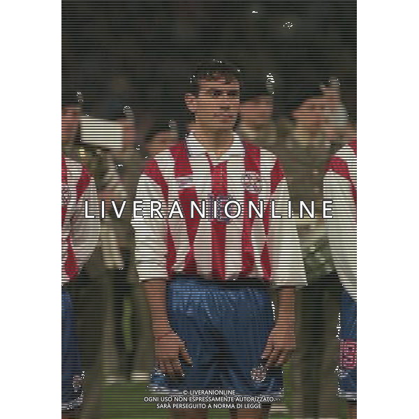 PARMA 22-04-1998 AMICHEVOLE INTERNAZIONALE ITALIA PARAGUAY NELLA FOTO AGUILERA AG ALDO LIVERANI SAS