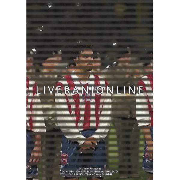 PARMA 22-04-1998 AMICHEVOLE INTERNAZIONALE ITALIA PARAGUAY NELLA FOTO RAMIREZ AG ALDO LIVERANI SAS