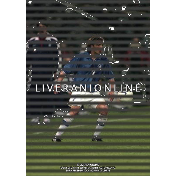 PARMA 22-04-1998 AMICHEVOLE INTERNAZIONALE ITALIA PARAGUAY NELLA FOTO FRANCESCO MORIERO AG ALDO LIVERANI SAS