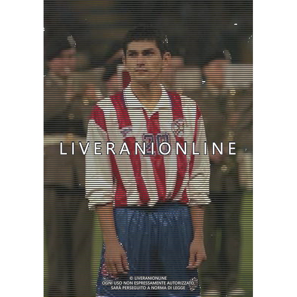 PARMA 22-04-1998 AMICHEVOLE INTERNAZIONALE ITALIA PARAGUAY NELLA FOTO CANIZA AG ALDO LIVERANI SAS