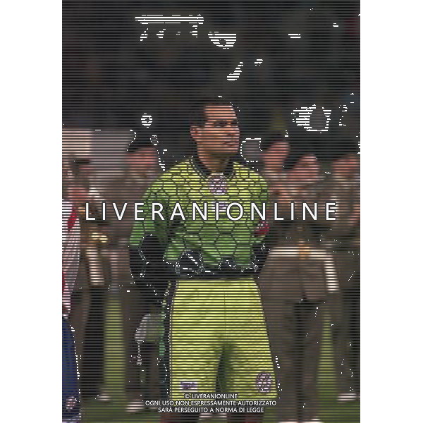 PARMA 22-04-1998 AMICHEVOLE INTERNAZIONALE ITALIA PARAGUAY NELLA FOTO CHILAVERT AG ALDO LIVERANI SAS