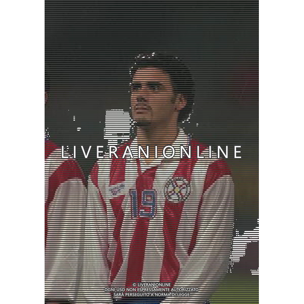 PARMA 22-04-1998 AMICHEVOLE INTERNAZIONALE ITALIA PARAGUAY NELLA FOTO RAMIREZ AG ALDO LIVERANI SAS