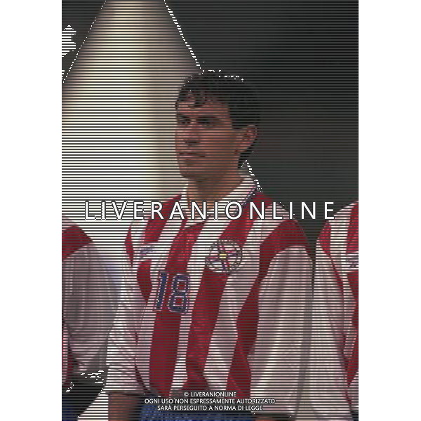 PARMA 22-04-1998 AMICHEVOLE INTERNAZIONALE ITALIA PARAGUAY NELLA FOTO AGUILERA AG ALDO LIVERANI SAS