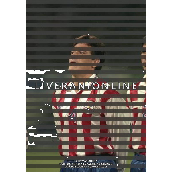 PARMA 22-04-1998 AMICHEVOLE INTERNAZIONALE ITALIA PARAGUAY NELLA FOTO GAMARRA AG ALDO LIVERANI SAS