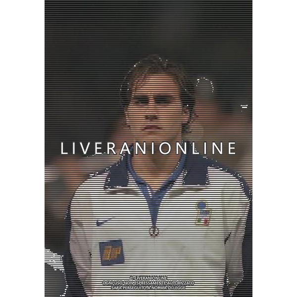 PARMA 22-04-1998 AMICHEVOLE INTERNAZIONALE ITALIA PARAGUAY NELLA FOTO FABIO CANNAVARO AG ALDO LIVERANI SAS