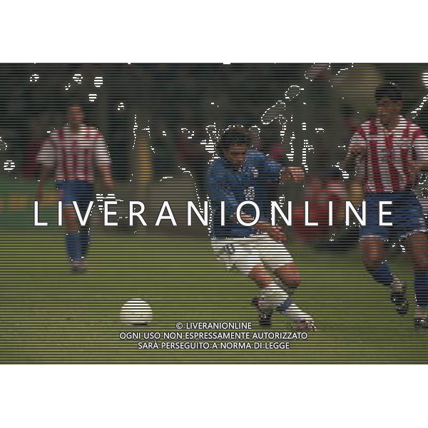 PARMA 22-04-1998 AMICHEVOLE INTERNAZIONALE ITALIA PARAGUAY NELLA FOTO ALESSANDRO DEL PIERO AG ALDO LIVERANI SAS