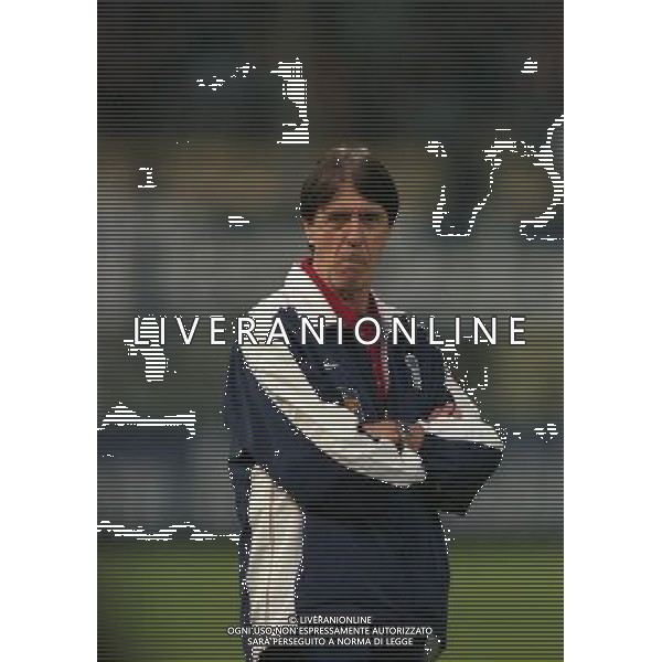 PARMA 22-04-1998 AMICHEVOLE INTERNAZIONALE ITALIA PARAGUAY NELLA FOTO CESARE MALDINI AG ALDO LIVERANI SAS