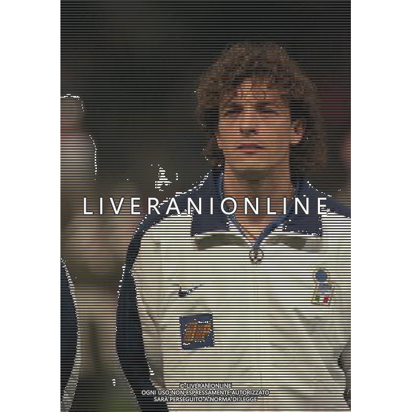 PARMA 22-04-1998 AMICHEVOLE INTERNAZIONALE ITALIA PARAGUAY NELLA FOTO FRANCESCO MORIERO AG ALDO LIVERANI SAS