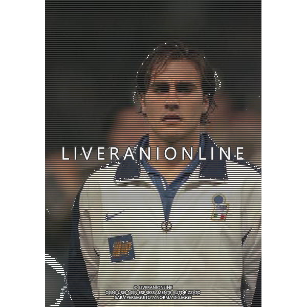 PARMA 22-04-1998 AMICHEVOLE INTERNAZIONALE ITALIA PARAGUAY NELLA FOTO FABIO CANNAVARO AG ALDO LIVERANI SAS