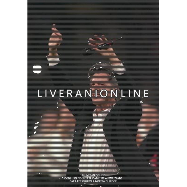 PARMA 22-04-1998 AMICHEVOLE INTERNAZIONALE ITALIA PARAGUAY NELLA FOTO CLAUDIO BAGLIONI AG ALDO LIVERANI SAS