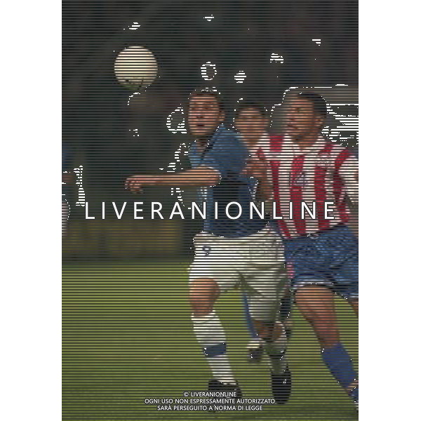 PARMA 22-04-1998 AMICHEVOLE INTERNAZIONALE ITALIA PARAGUAY NELLA FOTO CHRISTIAN VIERI AG ALDO LIVERANI SAS