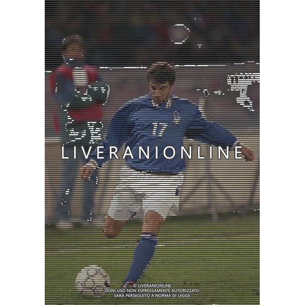 15-11-1997 NAPOLI QUALIFICAZIONI AI MONDIALI DI FRANCIA 1998 ITALIA RUSSIA NELLA FOTO ALESSANDRO DEL PIERO AG ALDO LIVERANI SAS