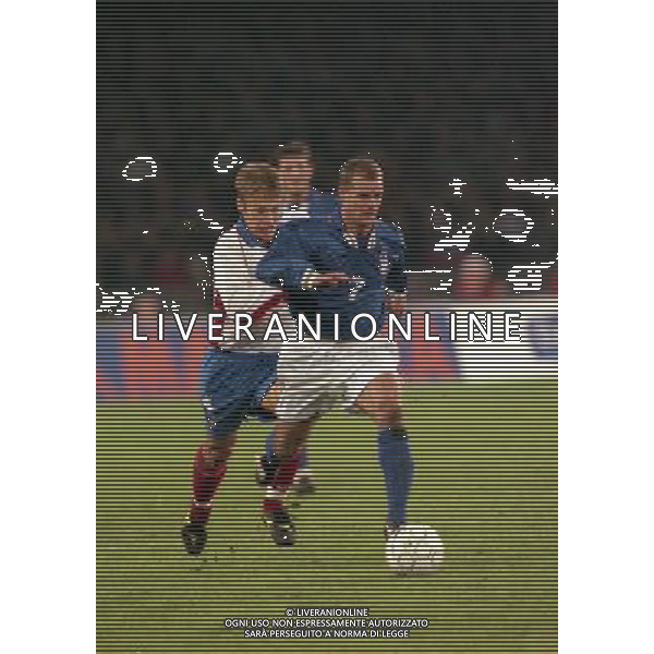 15-11-1997 NAPOLI QUALIFICAZIONI AI MONDIALI DI FRANCIA 1998 ITALIA RUSSIA NELLA FOTO GIANLUCA PESSOTTO AG ALDO LIVERANI SAS