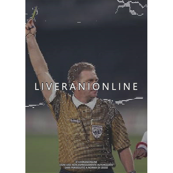 15-11-1997 NAPOLI QUALIFICAZIONI AI MONDIALI DI FRANCIA 1998 ITALIA RUSSIA NELLA FOTO ARBITRO Serge Muhmenthaler AG ALDO LIVERANI SAS