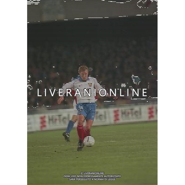 15-11-1997 NAPOLI QUALIFICAZIONI AI MONDIALI DI FRANCIA 1998 ITALIA RUSSIA NELLA FOTO IGOR KOLYVANOV AG ALDO LIVERANI SAS