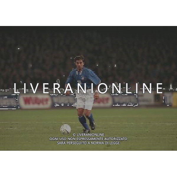 15-11-1997 NAPOLI QUALIFICAZIONI AI MONDIALI DI FRANCIA 1998 ITALIA RUSSIA NELLA FOTO ROBERTO DI MATTEO AG ALDO LIVERANI SAS