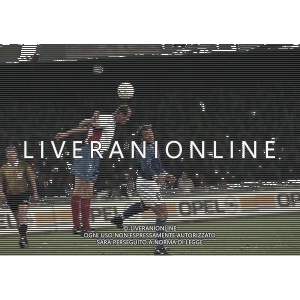 15-11-1997 NAPOLI QUALIFICAZIONI AI MONDIALI DI FRANCIA 1998 ITALIA RUSSIA NELLA FOTO PIERLUIGI CASIRAGHI AG ALDO LIVERANI SAS