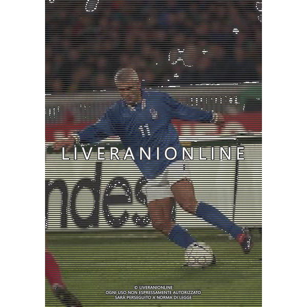 15-11-1997 NAPOLI QUALIFICAZIONI AI MONDIALI DI FRANCIA 1998 ITALIA RUSSIA NELLA FOTO FABRIZIO RAVANELLI AG ALDO LIVERANI SAS