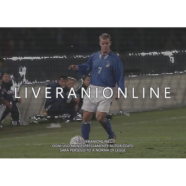 15-11-1997 NAPOLI QUALIFICAZIONI AI MONDIALI DI FRANCIA 1998 ITALIA RUSSIA NELLA FOTO GIANLUCA PESSOTTO AG ALDO LIVERANI SAS