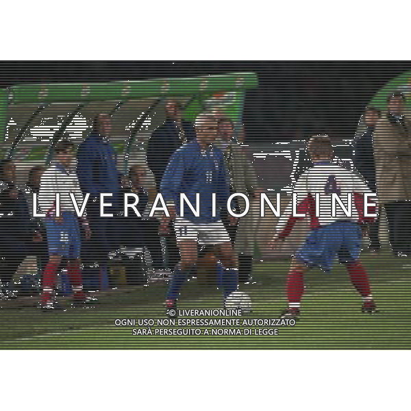 15-11-1997 NAPOLI QUALIFICAZIONI AI MONDIALI DI FRANCIA 1998 ITALIA RUSSIA NELLA FOTO FABRIZIO RAVANELLI AG ALDO LIVERANI SAS