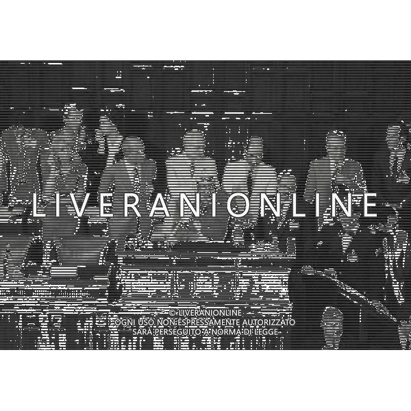 ROMA-MONTECITORIO 15-09-1982 IL LEADER DEL OLP YASSER ARAFAT PRESENZIA AL PARLAMENTO ITALIANO AG ALDO LIVERANI SAS