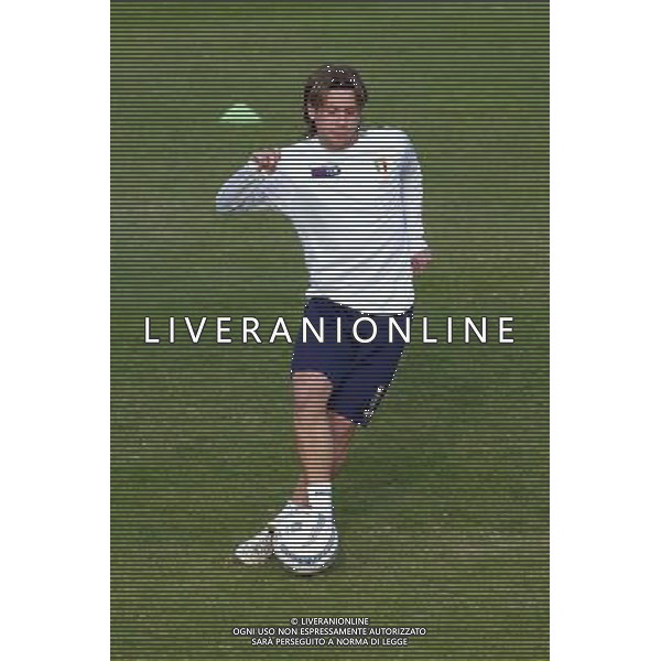 COVERCIANO 23/03/05 ALLENAMENTO DELLA NAZIONALE ITALIANA NELLA FOTO ANTONIO CASSANO PH GIANNI NUCCI/AGENZIA ALDO LIVERANI