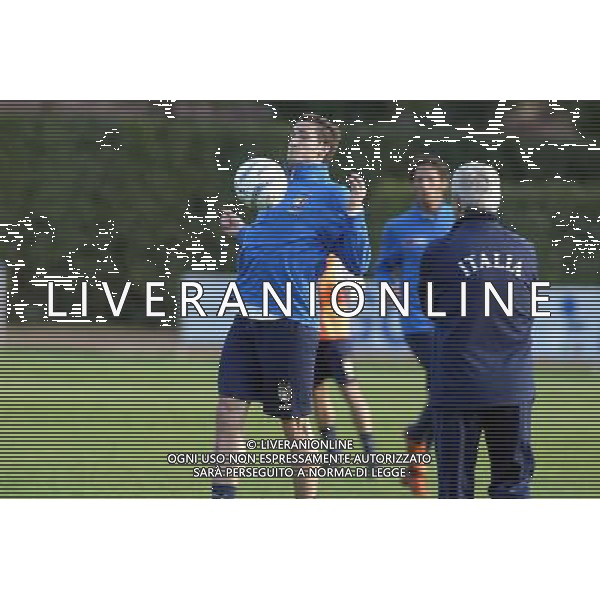 COVERCIANO 23/03/05 ALLENAMENTO DELLA NAZIONALE ITALIANA NELLA FOTO GIORGIO CHIELLINI PH GIANNI NUCCI/AGENZIA ALDO LIVERANI