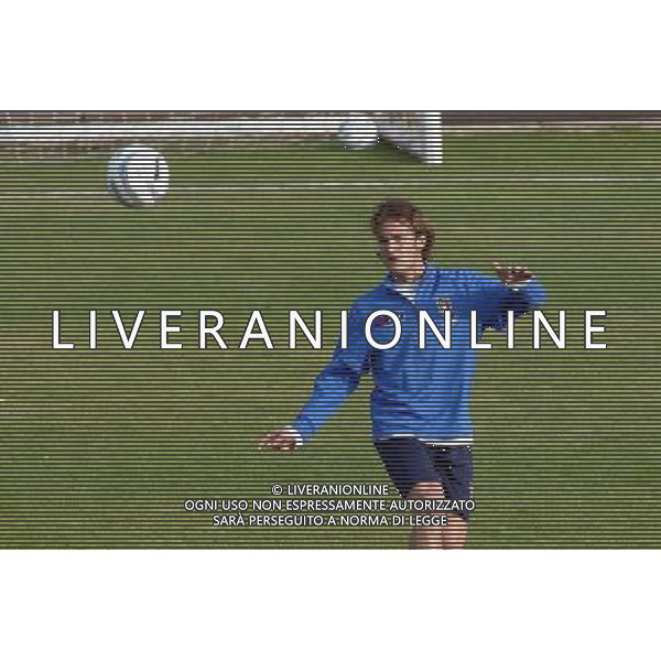 COVERCIANO 23/03/05 ALLENAMENTO DELLA NAZIONALE ITALIANA NELLA FOTO ALBERTO GILARDINO PH GIANNI NUCCI/AGENZIA ALDO LIVERANI