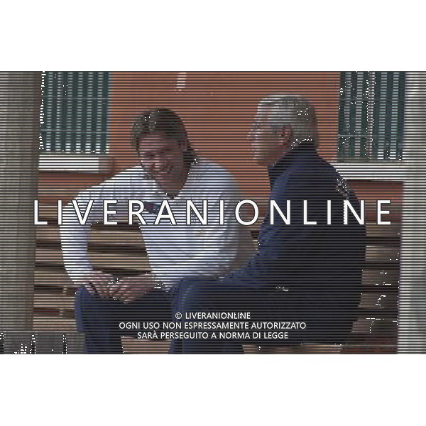 COVERCIANO 23/03/05 ALLENAMENTO DELLA NAZIONALE ITALIANA NELLA FOTO MARCELLO LIPPI E ANTONIO CASSANO PH GIANNI NUCCI/AGENZIA ALDO LIVERANI