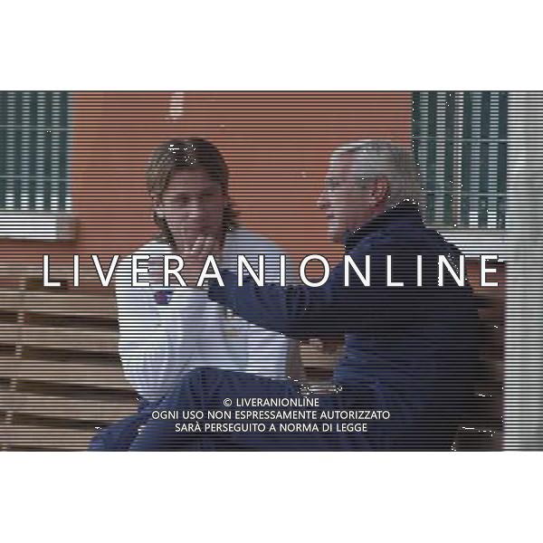 COVERCIANO 23/03/05 ALLENAMENTO DELLA NAZIONALE ITALIANA NELLA FOTO MARCELLO LIPPI E ANTONIO CASSANO PH GIANNI NUCCI/AGENZIA ALDO LIVERANI