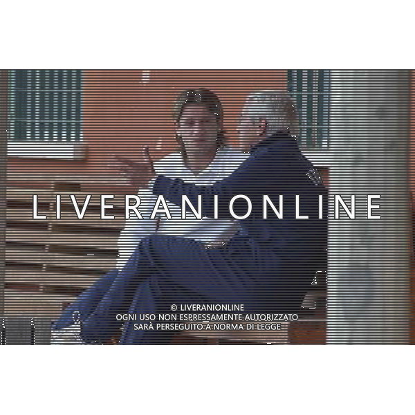 COVERCIANO 23/03/05 ALLENAMENTO DELLA NAZIONALE ITALIANA NELLA FOTO MARCELLO LIPPI E ANTONIO CASSANO PH GIANNI NUCCI/AGENZIA ALDO LIVERANI