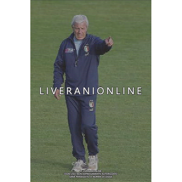 COVERCIANO 23/03/05 ALLENAMENTO DELLA NAZIONALE ITALIANA NELLA FOTO MARCELLO LIPPI PH GIANNI NUCCI/AGENZIA ALDO LIVERANI