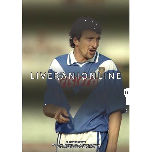 BRESCIA COPPA ITALIA 1998-1999-BRESCIA VICENZA NELLA FOTO DARIO HUBNER AG ALDO LIVERANI SAS