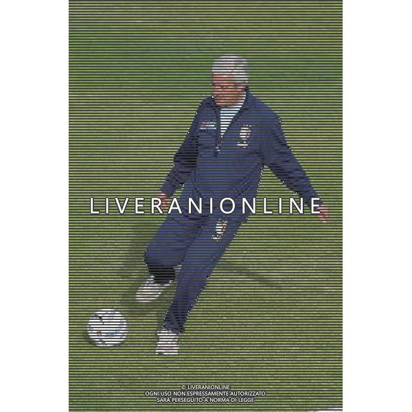 COVERCIANO 23/03/05 ALLENAMENTO DELLA NAZIONALE ITALIANA NELLA FOTO MARCELLO LIPPI PH GIANNI NUCCI/AGENZIA ALDO LIVERANI