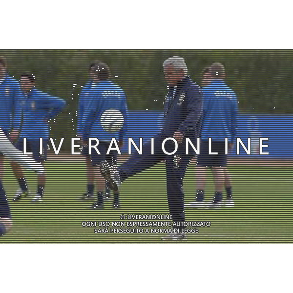 COVERCIANO 23/03/05 ALLENAMENTO DELLA NAZIONALE ITALIANA NELLA FOTO MARCELLO LIPPI PH GIANNI NUCCI/AGENZIA ALDO LIVERANI
