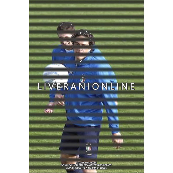COVERCIANO 23/03/05 ALLENAMENTO DELLA NAZIONALE ITALIANA NELLA FOTO LUCA TONI PH GIANNI NUCCI/AGENZIA ALDO LIVERANI