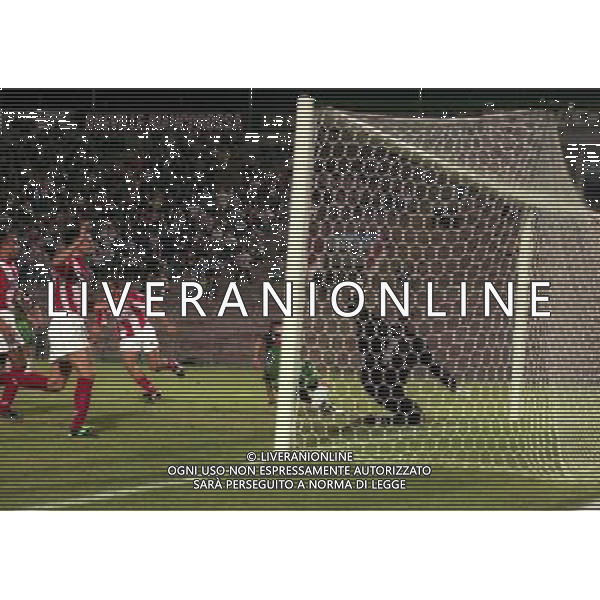 1998 COPPA DELLE COPPE VICENZA LEGIA VARSAVIA NELLA FOTO GOAL PASQUALE LUISO AG ALDO LIVERANI SAS