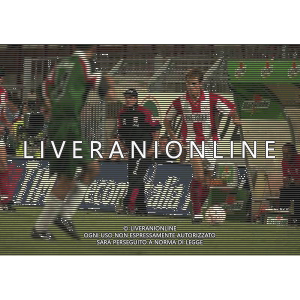 1998 COPPA DELLE COPPE VICENZA LEGIA VARSAVIA NELLA FOTO GABRIELE AMBROSETTI AG ALDO LIVERANI SAS