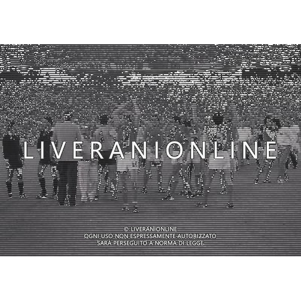 1982 MONDIALI DI CALCIO SPAGNA- ITALIA GERMANIA FINALE NELLA FOTO ITALIA CAMPIONE DEL MONDO AG ALDO LIVERANI SAS