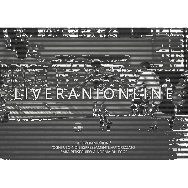 MILANO 13-11-1982 QUALIFICAZIONI MONDIALI SPAGNA 82 ITALIA 2-CECOSLOVACCHIA 2 NELLA FOTO GIUSEPPE BERGOMI AG ALDO LIVERANI SAS