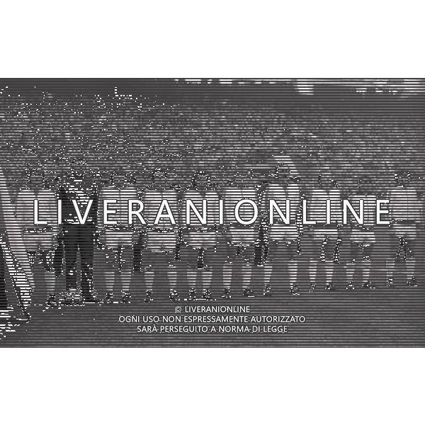 MILANO 13-11-1982 QUALIFICAZIONI MONDIALI SPAGNA 82 ITALIA 2-CECOSLOVACCHIA 2 NELLA FOTO FORMAZIONE CECOSLOVACCHIA AG ALDO LIVERANI SAS