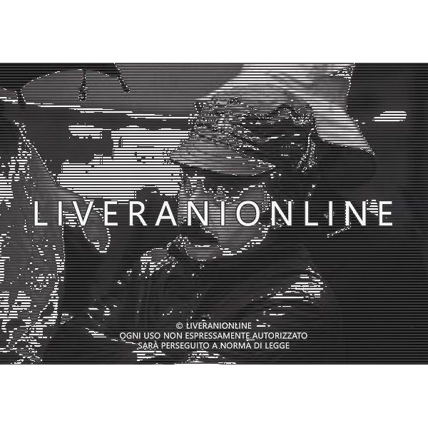 MILANO 13-11-1982 QUALIFICAZIONI MONDIALI SPAGNA 82 ITALIA 2-CECOSLOVACCHIA 2 NELLA FOTO GIANNI MINA\' GIORNALISTA AG ALDO LIVERANI SAS